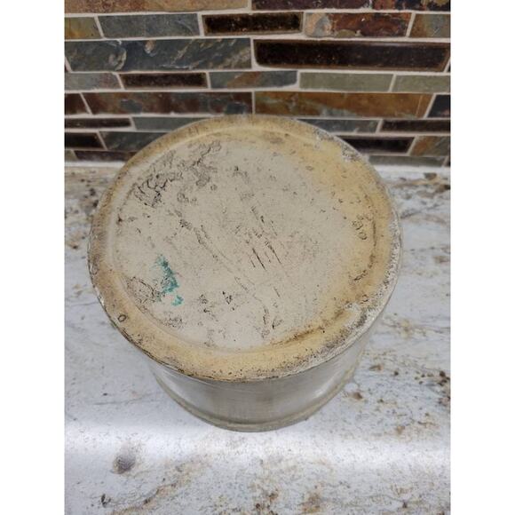 Vintage Crock Stoneware Butter, Farmhouse Primitive, Country Kitchen - Picture 4 of 5